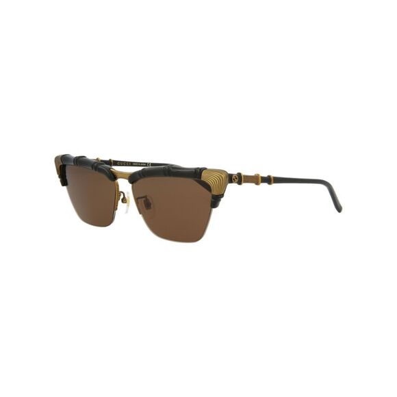 Gucci Cat Eye-Frame  Injection  Sunglasses - Picture 2 of 4